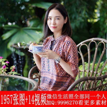 MM129 共1957张图+14视频 同一个美女旅游生活照、美食照套图 美女朋友圈素材