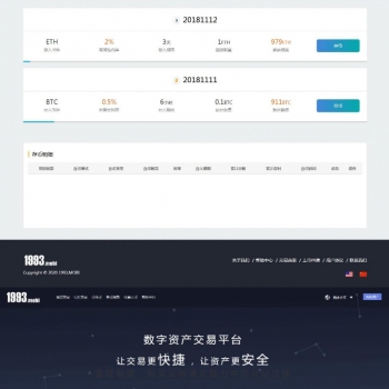 【亲测】1993猫力币区块链交易平台+带机器人 |Gateio|数字货币交易所|USDT|BTC|ETH|ERC 完整源码+安装说明