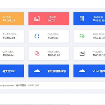 PHP赞支付最新易支付系统源码 全新界面