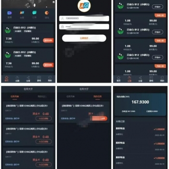 完美运营的充电宝AG理财盘系统源码 带教程