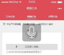 仿包你说语音口令红包小程序源码+前后端完整版源码+超详细安装配置教程，微信口令红包