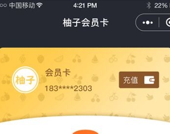 柚子会员卡小程序1.4.9+积分任务宝1.0.1+大转盘抽奖1.0.1 微擎小程序